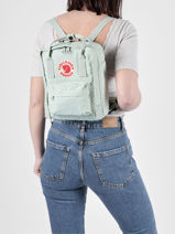 Rugzak Knken 1 Compartiment Fjallraven Groen kanken 23561-vue-porte